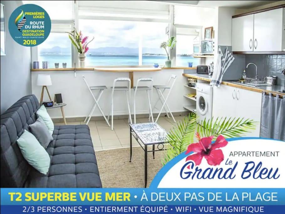 Grand Bleu-Superbe T2 Vue Mer & Acces Plage 哥西尔 外观 照片